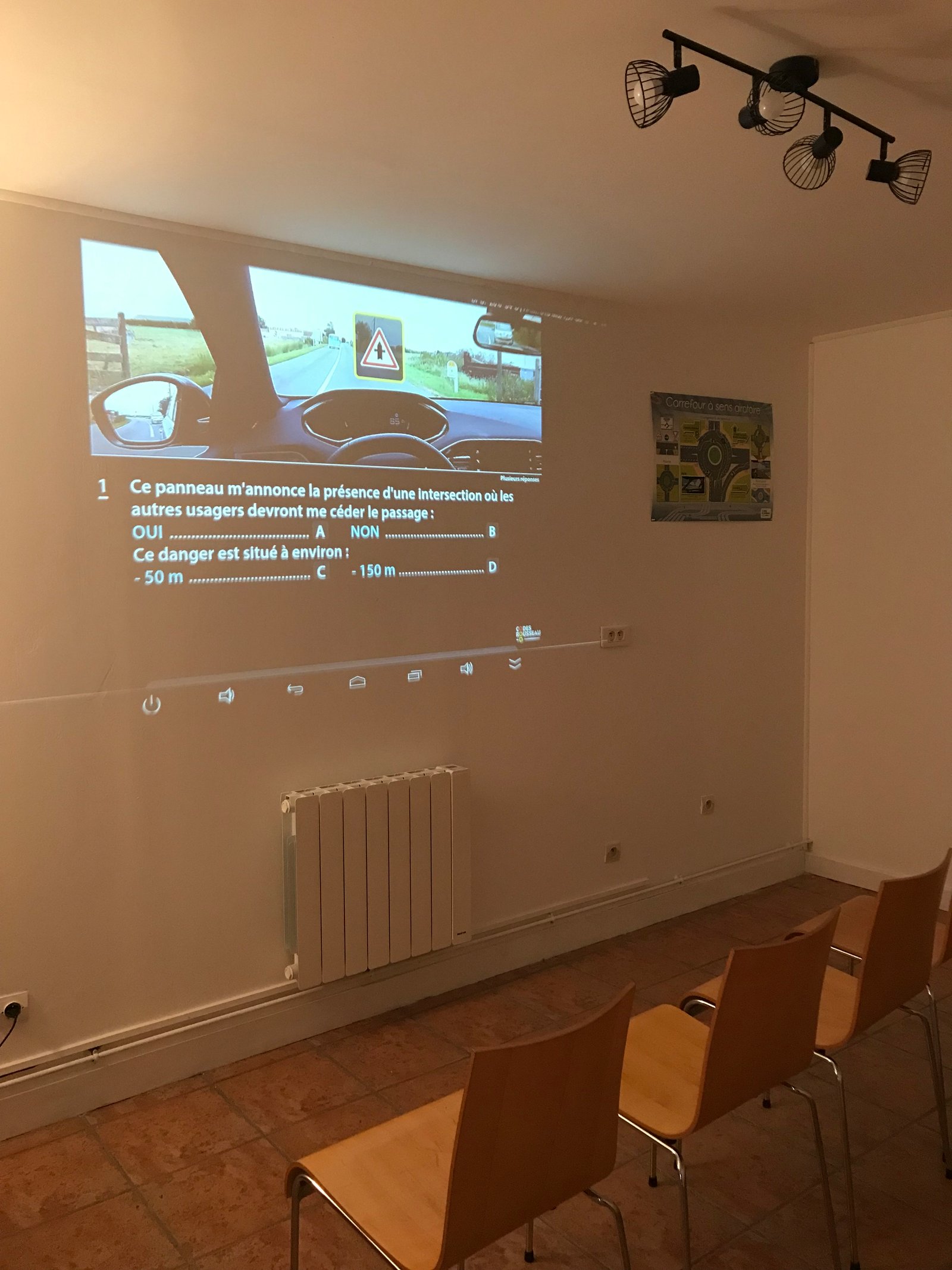 La salle de code